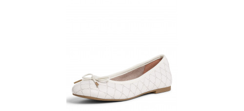 Tamaris cipő női Őszi-tavaszi Cream/Logo